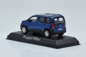Peugeot Rifter Modrý Norev 1:43 479061 Kov – obrázek 3 z 4