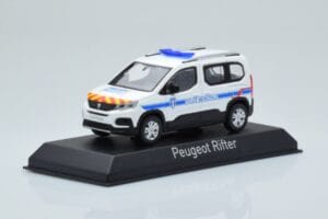 Peugeot Rifter Police Municipale Bílý Norev 1:43 479067 Kov – obrázek 2 z 4