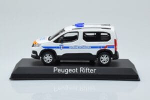 Peugeot Rifter Police Municipale Bílý Norev 1:43 479067 Kov
