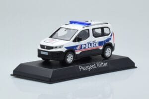Peugeot Rifter Police Nationale Bílý Norev 1:43 479065 Kov – obrázek 2 z 4