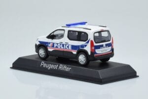 Peugeot Rifter Police Nationale Bílý Norev 1:43 479065 Kov – obrázek 3 z 4