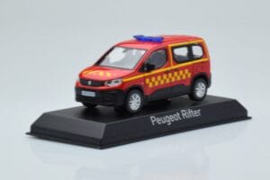 Peugeot Rifter Sapeurs Pompiers Červený Norev 1:43 479071 Kov – obrázek 2 z 4