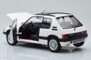 Peugeot 205 GTi 1.6 Bílý Norev 1:18 184849 Kov – obrázek 5 z 8