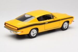 Plymouth Barracuda Žlutý Road Legends 1:18 92178 Kov – obrázek 3 z 8
