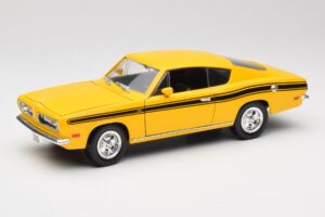 Plymouth Barracuda Žlutý Road Legends 1:18 92178 Kov