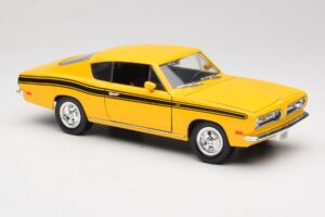 Plymouth Barracuda Žlutý Road Legends 1:18 92178 Kov – obrázek 6 z 8