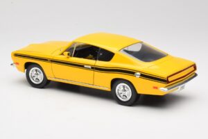 Plymouth Barracuda Žlutý Road Legends 1:18 92178 Kov – obrázek 7 z 8