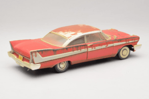 Plymouth Fury Červený Christine Špinavá Verze Auto World 1:18 AWSS119/06 Kov – obrázek 3 z 8