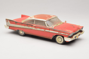 Plymouth Fury Červený Christine Špinavá Verze Auto World 1:18 AWSS119/06 Kov – obrázek 6 z 8