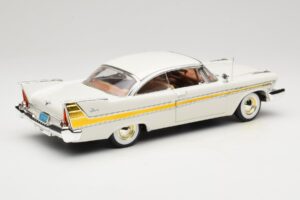 Plymouth Fury Bílý Anson 1:18 30398 Kov – obrázek 3 z 8