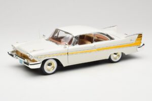 Plymouth Fury Bílý Anson 1:18 30398 Kov