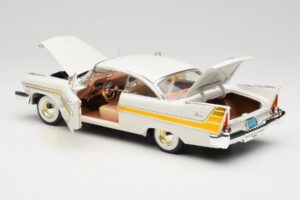Plymouth Fury Bílý Anson 1:18 30398 Kov – obrázek 5 z 8