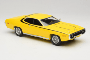 Plymouth Satellite Daisy Dukes of Hazzard Auto World 1:18 AWSS105/06 Kov – obrázek 6 z 8