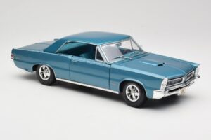 Pontiac GTO Hurst Edition Modrý Maisto 1:18 531885 Kov – obrázek 6 z 8