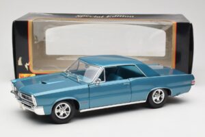 Pontiac GTO Hurst Edition Modrý Maisto 1:18 531885 Kov – obrázek 8 z 8