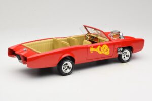 Pontiac GTO Monkeemobile Červený ERTL 1:18 33150 Kov – obrázek 3 z 8
