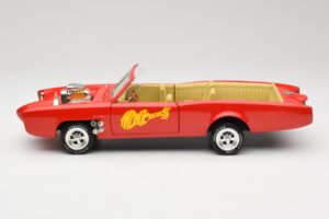 Pontiac GTO Monkeemobile Červený ERTL 1:18 33150 Kov – obrázek 4 z 8