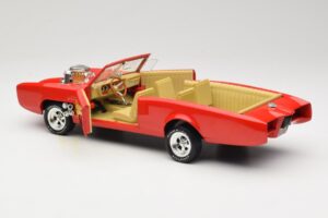Pontiac GTO Monkeemobile Červený ERTL 1:18 33150 Kov – obrázek 5 z 8