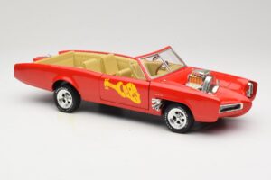 Pontiac GTO Monkeemobile Červený ERTL 1:18 33150 Kov – obrázek 6 z 8