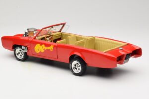 Pontiac GTO Monkeemobile Červený ERTL 1:18 33150 Kov – obrázek 7 z 8
