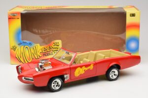 Pontiac GTO Monkeemobile Červený ERTL 1:18 33150 Kov – obrázek 8 z 8