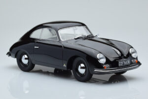 Porsche 356 Černý Norev 1:18 187451 Kov – obrázek 4 z 6