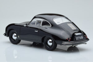 Porsche 356 Černý Norev 1:18 187451 Kov – obrázek 5 z 6