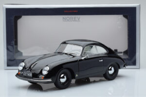 Porsche 356 Černý Norev 1:18 187451 Kov – obrázek 6 z 6