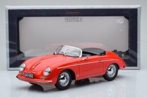 Porsche 356 Speedster Červený Norev 1:18 187461 Kov – obrázek 6 z 6