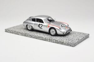 Porsche 356B 1600 GS Carrera GTL Abarth #42 H. Herrmann / H. Linge Targa Florio 1962 Minichamps 1:18 107626842 Pryskyřice – obrázek 4 z 6