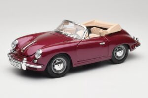 Porsche 356B Kabriolet Lilek Bburago 1:18 3021-M4 Kov