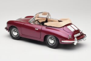 Porsche 356B Kabriolet Lilek Bburago 1:18 3021-M4 Kov – obrázek 7 z 8