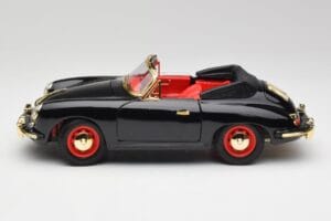 Porsche 356B Kabriolet Černý Bburago 1:18 3031D Kov – obrázek 4 z 8