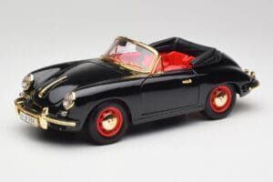 Porsche 356B Kabriolet Černý Bburago 1:18 3031D Kov