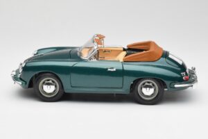 Porsche 356B Kabriolet Zelený Bburago 1:18 3051-M1 Kov – obrázek 4 z 8