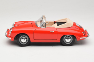 Porsche 356B Kabriolet Červený Tchibo 1:18 45703 Kov – obrázek 4 z 8
