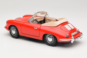 Porsche 356B Kabriolet Červený Tchibo 1:18 45703 Kov – obrázek 7 z 8