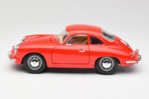 Porsche 356B Červený Bburago 1:18 3021 Kov – obrázek 4 z 8