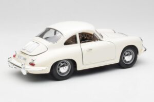 Porsche 356B Bílý Bburago 1:18 3021-M3 Kov – obrázek 3 z 8
