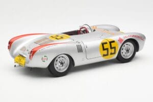 Porsche 550-1500 RS Spyder #55 H. Herrmann Carrera Panamericana 1954 AUTOart 1:18 85470 Kov – obrázek 3 z 8