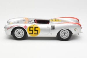 Porsche 550-1500 RS Spyder #55 H. Herrmann Carrera Panamericana 1954 AUTOart 1:18 85470 Kov – obrázek 4 z 8