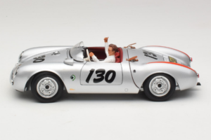 Porsche 550 A Spyder Little Bastard James Dean Schuco 1:18 450033200 Kov – obrázek 4 z 8