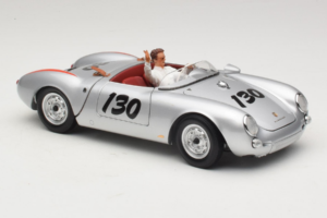 Porsche 550 A Spyder Little Bastard James Dean Schuco 1:18 450033200 Kov – obrázek 6 z 8
