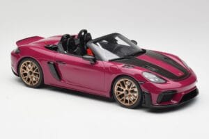 Porsche 718 982 Spyder RS Weissach Package Ruby Star Neo GT Spirit 1:18 GT486 Pryskyřice – obrázek 4 z 6