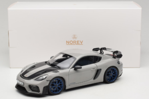 Porsche 718 Cayman 982 GT4 RS Weissach Package Chalk Norev 1:18 187253 Kov – obrázek 8 z 8