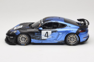 Porsche 718 Cayman GT4 RS Clubsport Černý Modrý Otto 1:18 OT469 Pryskyřice – obrázek 3 z 6