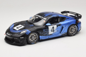 Porsche 718 Cayman GT4 RS Clubsport Černý Modrý Otto 1:18 OT469 Pryskyřice