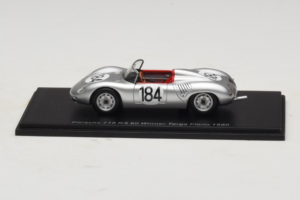 Porsche 718 RS 60 #184 J. Bonnier / H. Herrmann Winner Targa Florio 1960 Spark 1:43 43TF60 Pryskyřice