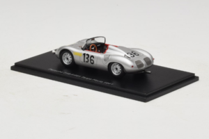 Porsche 718 RS 61 #136 S. Moss / G. Hill Porsche KG Targa Florio 1961 Spark 1:43 S4149 Pryskyřice – obrázek 3 z 4