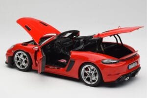 Porsche 718 Spyder RS Guards Red Norev 1:18 187271 Kov – obrázek 5 z 8